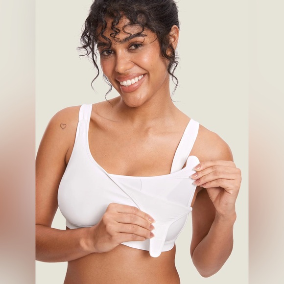 Natrelax™ Velcro All-in-One Nursing & Pumping Bra - Picture 4 of 6